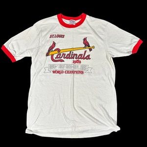 Vintage Hanes St. Louis Cardinals World Championship T-Shirt Size Large